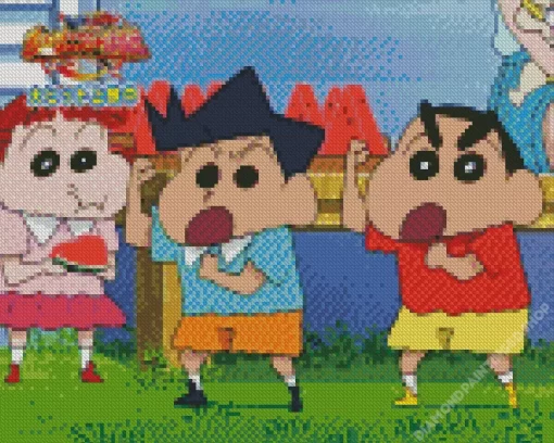 Crayon Shin Diamond Painting