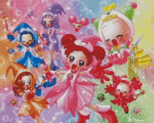 Cute Ojamajo Doremi Diamond Painting