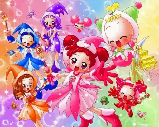 Cute Ojamajo Doremi Diamond Painting