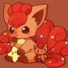 Vulpix Pokemon Diamond Painting