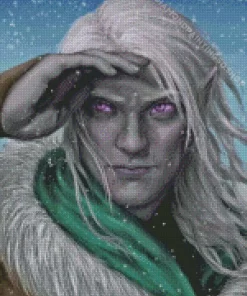 Drizzt Dourden Diamond Painting