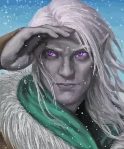 Drizzt Dourden Diamond Painting