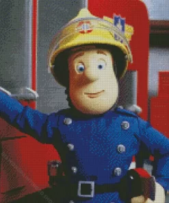 Fireman Sam Diamond Painting