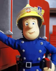 Fireman Sam Diamond Painting