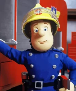 Fireman Sam Diamond Painting