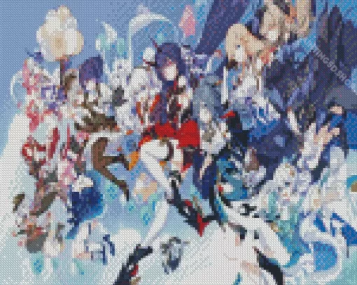 Honkai Impact Diamond Painting