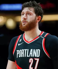 Jusuf Nurkic Blazers Diamond Painting