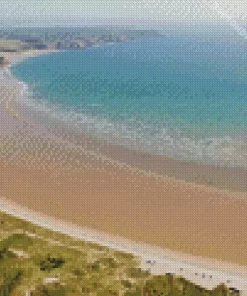 Oxwich Bay Diamond Painting