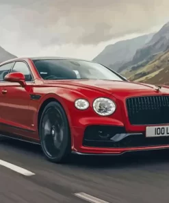 Red Bentley Diamond Painting