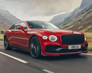 Red Bentley Diamond Painting