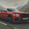 Red Bentley Diamond Painting