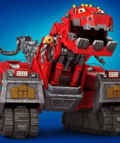 Ty Rux Dinotrux Diamond Painting