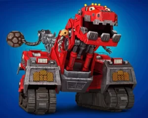 Ty Rux Dinotrux Diamond Painting