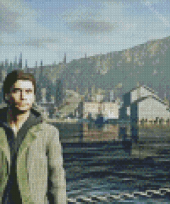 Alan Wake Diamond Painting