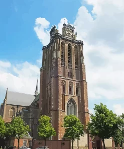 Dordrecht Church Diamond Painting