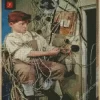 Electrician Boy Poster Diamond Paintings