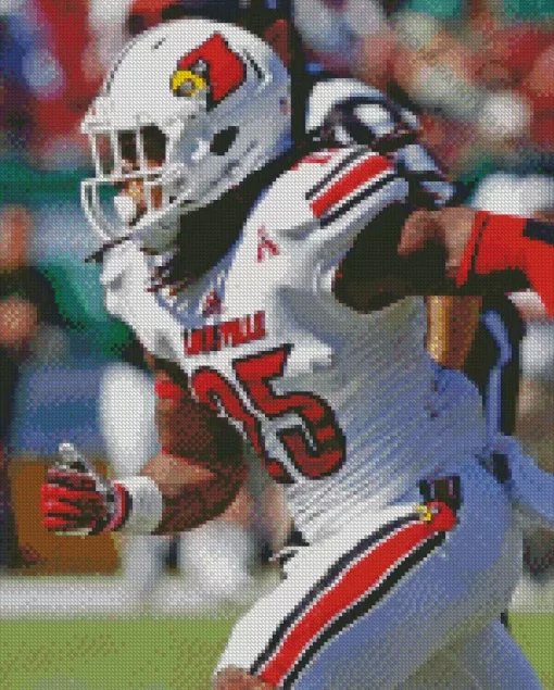 Louisville Cardinals Player Diamond Painting