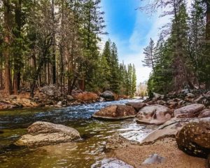 Merced River Diamond Painting