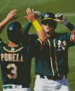 Oakland Athletics Team Diamond Painting