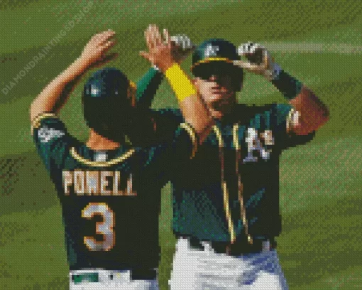 Oakland Athletics Team Diamond Painting