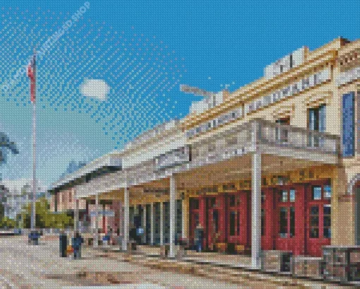 Old Town Sacramento Diamond Painting