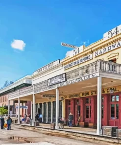 Old Town Sacramento Diamond Painting