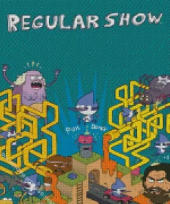 Regular Show Diamond Painting