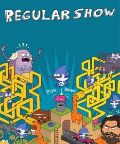 Regular Show Diamond Painting