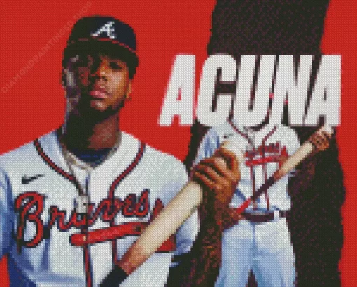 Ronald Acuna Jr Art Diamond Painting