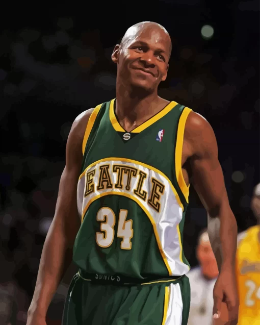 Seattle Supersonics Diamond Painting