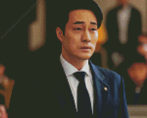 So Ji Sub Diamond Painting