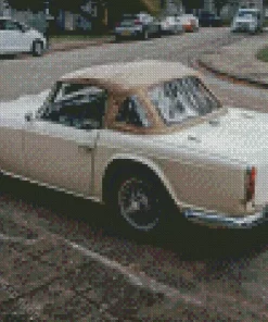 Triumph Cream Tr4 Diamond Painting