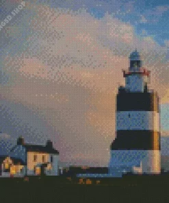 Hook Lighthouse Diamond Painting