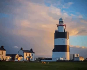 Hook Lighthouse Diamond Painting