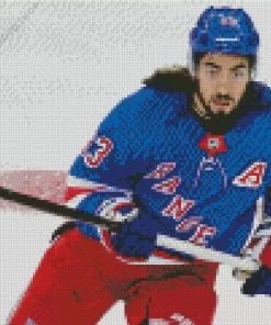 Mika Zibanejad Diamond Painting