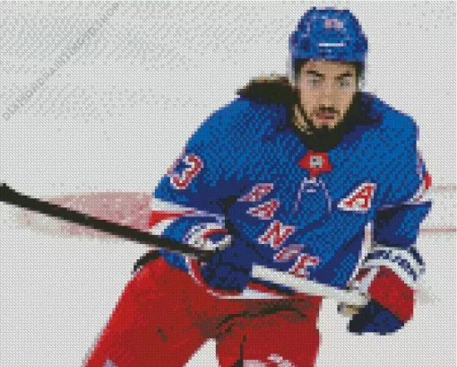 Mika Zibanejad Diamond Painting