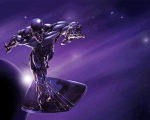 Silver Surfer Diamond Painting