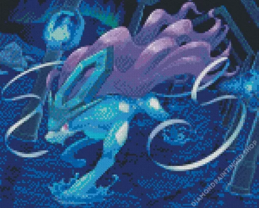 Suicune Diamond Painting