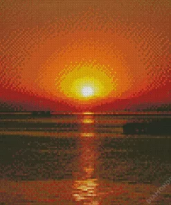 Sunset In Manila Diamond Painting