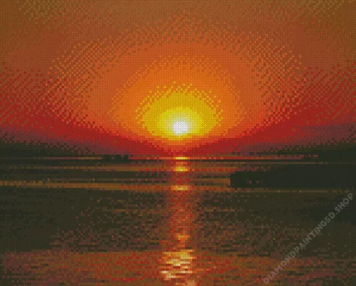 Sunset In Manila Diamond Painting