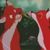 The Fox And The Hound Diamond Painting