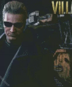 Wesker Resident Evil Diamond Painting