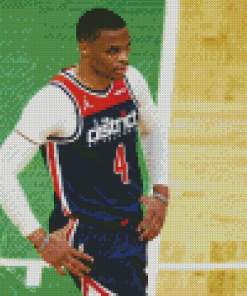 Russell Westbrook Diamond Painting