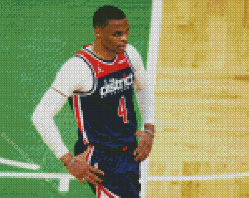 Russell Westbrook Diamond Painting