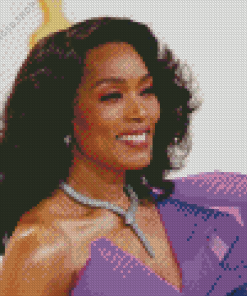 Beautiful Angela Bassett Diamond Painting