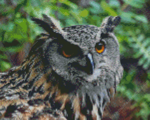 Eagle Owl Diamond Painting