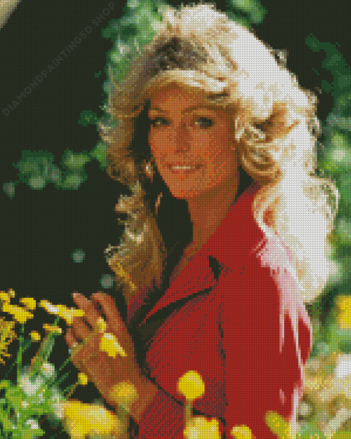 Farrah Fawcett Diamond Painting