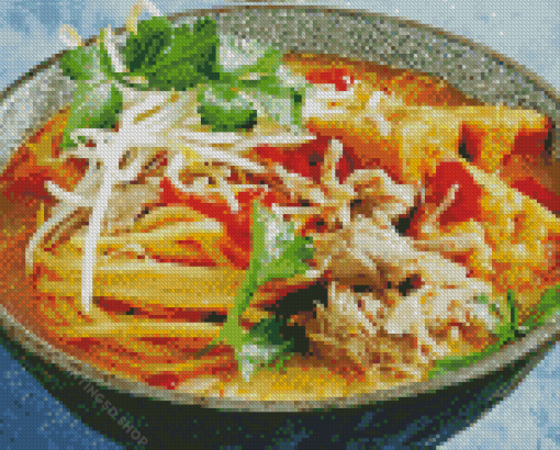 Laksa Diamond Painting