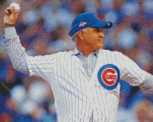 Ryne Sandberg Diamond Painting