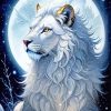 Snow Lion Diamond Painting